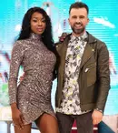 Florin Ristei și iubita lui, Naomi, apariție surprinzătoare la nunta lui Dani Oțil. S-au logodit?