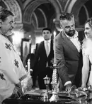 Roxana Ionescu s-a căsătorit religios cu Tinu Vidaicu. Primele imagini de la eveniment