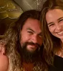 Emilia Clarke și Jason Momoa, imaginea cu 5 milioane de aprecieri. „Mama dragonilor și-a reîntâlnit soțul”