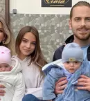 Alina Laufer, la spital cu bebelușul de numai 8 luni. „Cred că a luat o bacterie”