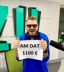 Adi Mihăilă `The Hitman` a dat premiul record de 1100 de EURO la „Ascult Radio ZU”