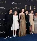 Fiica Angelinei Jolie a renunțat la hainele bărbătești. Shiloh Jolie-Pitt, apariție surprinzătoare pe covorul roșu