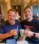 Fiul lui Arnold Schwarzenegger, Joseph Baena, și-a expus mușchii pe platourile de filmare. E copia fidelă a tatălui său