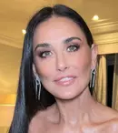 Demi Moore, apariție strălucitoare pe covorul roșu, în Londra. Actrița de 59 de ani nu își arată vârsta