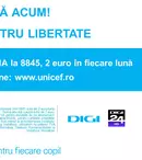 Digi24 demarează campania „Împreună pentru libertate”, în colaborare cu UNICEF România