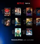 Top 10 filme și seriale Netflix în România, săptămâna 6-12 iunie 2022