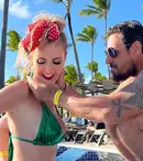 Daniel Pavel și iubita lui, imagini de vis din vacanță. Ana Maria arată impecabil în costum de baie