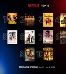 Top 10 filme și seriale Netflix în România, săptămâna 27 iunie - 3 iulie 2022