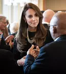 Perfectă în postura de Prințesă de Wales! Kate Middleton a întâmpinat demnitarii invitați la Palatul Buckingham