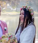 Imagini superbe de la nunta lui Alin Oprea cu Medana. Ce ținute au purtat cei doi în ziua cea mare