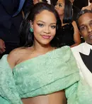 Rihanna, ieșire în oraș cu iubitul ei și fiul lor. Cum s-au asortat A$AP Rocky și bebelușul