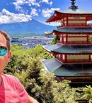 Dan Negru, imagini din vacanța de vis în Japonia. Ce comparație a făcut cu România. „Mă uit cu ciudă la Muntele Fuji”
