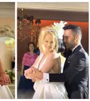 Sandra Izbașa și Răzvan Bănică s-au căsătorit religios. Fosta gimnastă, spectaculoasă în rochia de mireasă. „Exact acum trei ani ne-am cunoscut”