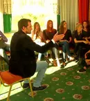 Andrei Aradits dă lecții de actorie la „Next Top Model”