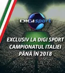 Campionatul italian Serie A va fi difuzat, în exclusivitate, pe Digi Sport