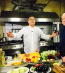 Alexandru Arşinel găteşte raţă pe varză la „Politică şi delicateţuri”
