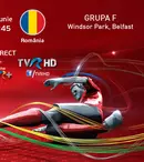 Meciul de fotbal România - Irlanda de Nord, în direct şi exclusiv la TVR
