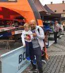 Cosmin Seleși și fiul său, Tudor, au fost la Sibiu Rally Challenge
