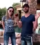 Frumoasa Belinda i-a căzut în mreje magicianului Chriss Angel