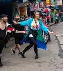 FOTO. Cocuța, Bogdan Boantă, CRBL și Oase au inventat o nouă metodă de a opri mașini în Asia Express