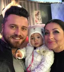 Prima imagine cu cea de-a doua fetiță a Gabrielei Cristea. „Noua noastră minune“
