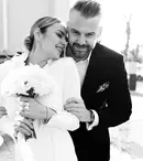 FOTO. Roxana Ionescu s-a căsătorit civil cu Tinu Vidaicu