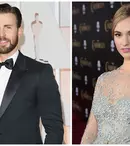 Chris Evans și Lily James, noul cuplu de la Hollywood