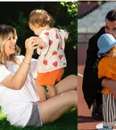Cum se „antrenează” Gina Pistol și Smiley cu micuța Josephine. „E cel mai bun exerciţiu de cardio”. EXCLUSIV