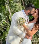 Jojo și Paul Ipate s-au căsătorit religios. Primele imagini de la nuntă. „Am purtat două rochii pe care le ador”