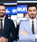 Daniel Coman și Radu Hângănuț prezintă matinalul „Bună dimineața, România!”, la Euronews România