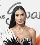 Demi Moore sfidează trecerea timpului. Actrița a bifat o nouă apariție provocatoare pe covorul roșu