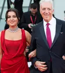 Romina și Piero Ferrari, în România pentru premiera filmului „Ferrari”. Soția miliardarului a întors toate privirile într-o ținută de 95 de euro
