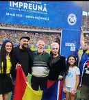 Monica Anghel, moment emoționant la meciul de retragere a Generației de Aur. Artista a cântat imnul României în fața a 50.000 de suporteri
