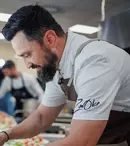 Chef Orlando Zaharia, juratul Chefi la Cuțite, a gătit pentru copiii internați la Spitalul Clinic de Copii Dr. Victor Gomoiu