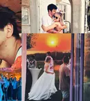 Imagini de senzație de la nunta lui Alex Bogdan. El și soția lui, Cătălina Mihai, s-au dezlănțuit pe ringul de dans