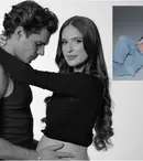 Imagini inedite cu Elena Hagi însărcinată: ședință foto alături de Ianis, înainte de venirea pe lume a primului lor copil