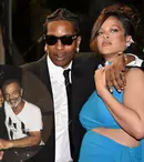 Rihanna, la înmormântarea tatălui ei. Însărcinată în ultimul trimestru, artista i-a avut alături pe A$AP Rocky și copiii lor