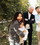 Primele imagini de la botezul lui Ovi Robi, fiul Iuliei Ionescu. Cine sunt nașii micuțului