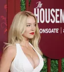 Sydney Sweeney, apariție spectaculoasă pe covorul roșu, într-o rochie albă inspirată de Marilyn Monroe. A furat toate privirile cu decolteul abisal