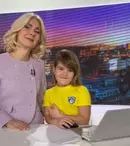 Surpriză uriașă în platoul Observator: fiica Alessandrei Stoicescu a vizitat-o la serviciu. „Am fost pur și simplu uimită!” - Ce a făcut Sara la pupitru