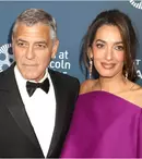Imaginea zilei: George și Amal Clooney, față în față cu Donald Tusk. Declarația surprinzătoare a premierului polonez după întâlnirea cu celebrul cuplu