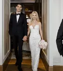 Primele imagini cu Andreea Bălan în rochie de mireasă. Mesajul emoționant al artistei: „Două suflete, o singură iubire”
