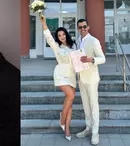 Deea Maxer s-a căsătorit cu Constantin Cataramă. Primele imagini de la ceremonie. Ce rochie de mireasă a ales