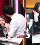 Chef Richard Abou Zaki, copleșit de emoții! Fiica lui, Carlotta, apariție surpriză în semifinala „Chefi la cuțite – Viitorul are gust”