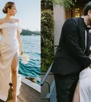 Primele imagini de la nunta Damlei Sönmez. Actrița din „Legea familiei” s-a căsătorit într-o ceremonie discretă la Istanbul
