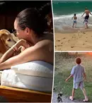 Imagini rare cu Archie și Lilibet! Meghan Markle și Prințul Harry i-au dus pe copii la locul unde este înmormântată Prințesa Diana