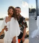Carmen Chindriș s-a căsătorit în secret. A purtat la nuntă costumul tradițional făcut de mama ei