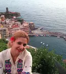 Amalia Enache s-a relaxat în Toscana