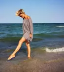 Dana Nălbaru, cu toată familia la mare