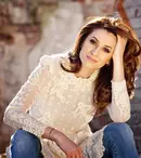 Iuliana Tudor s-a îngrăşat 3 kg la filmările „Mi-s de la ţară”
